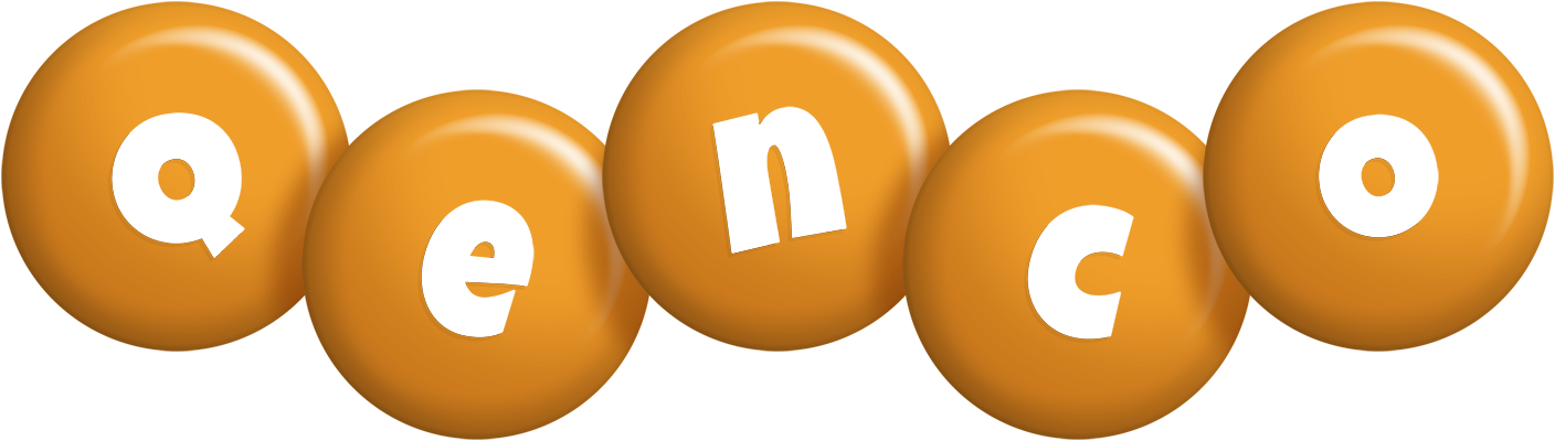 Qenco candy-orange logo