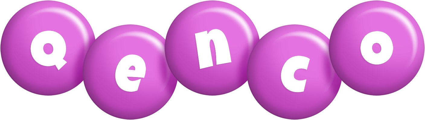 Qenco candy-purple logo