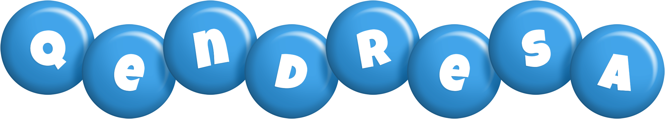 Qendresa candy-blue logo