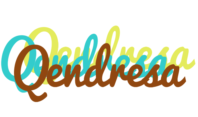 Qendresa cupcake logo