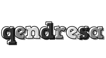 Qendresa night logo