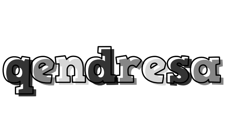 Qendresa night logo