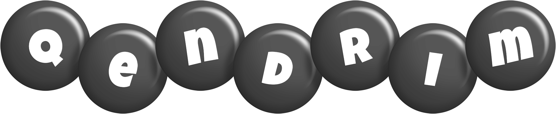 Qendrim candy-black logo