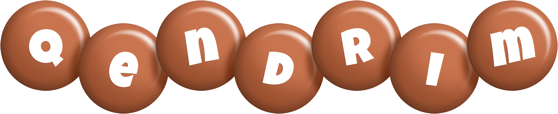 Qendrim candy-brown logo