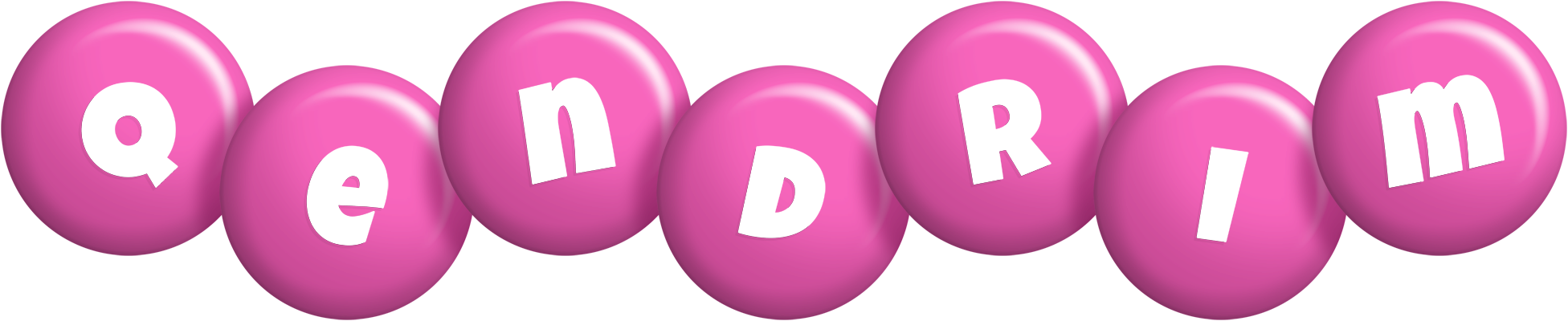 Qendrim candy-pink logo