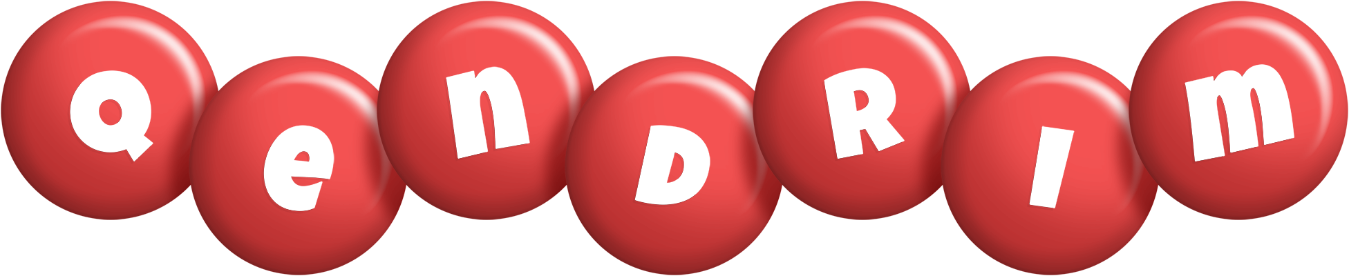 Qendrim candy-red logo
