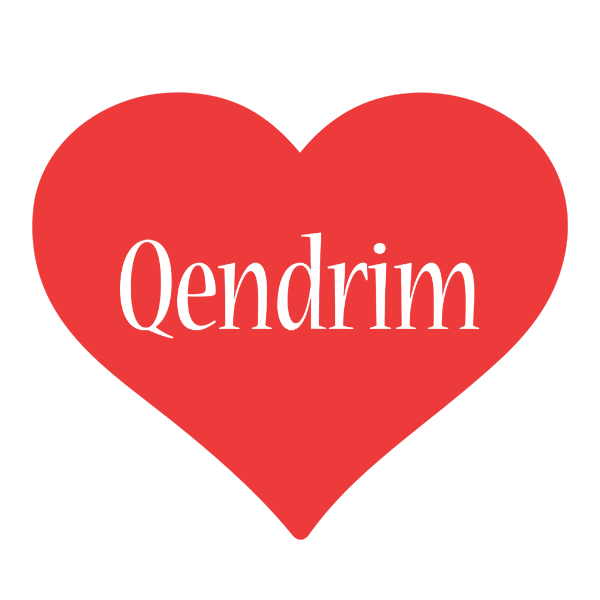 Qendrim love logo
