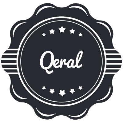 Qeral badge logo