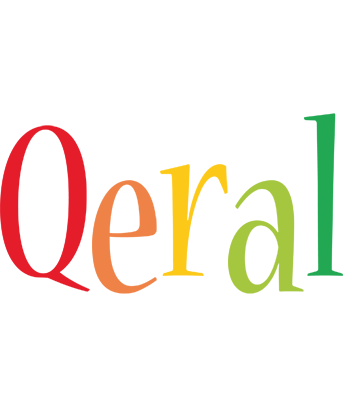 Qeral birthday logo