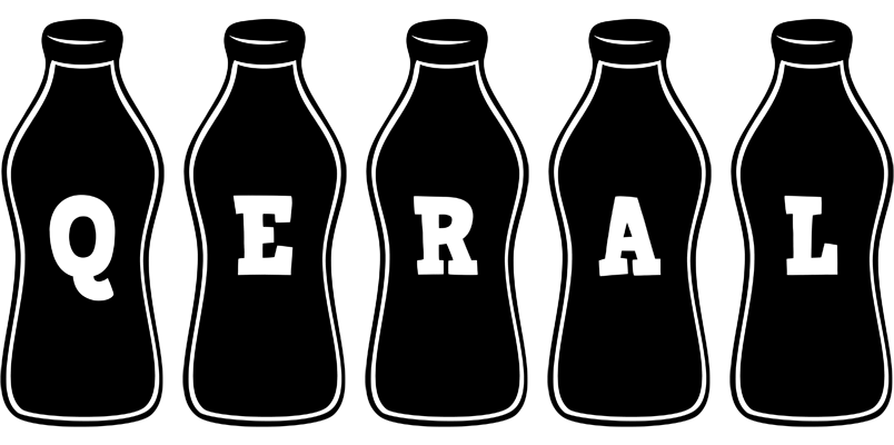 Qeral bottle logo