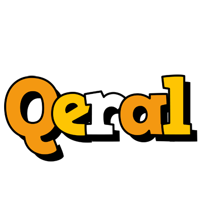 Qeral cartoon logo
