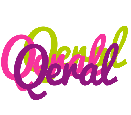 Qeral flowers logo