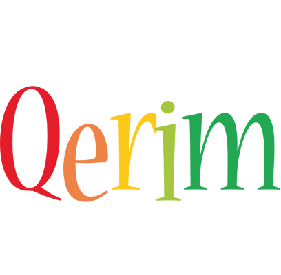 Qerim birthday logo