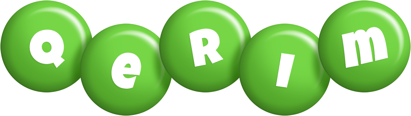 Qerim candy-green logo