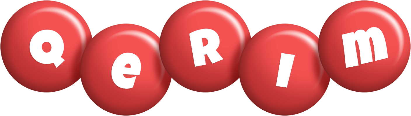 Qerim candy-red logo