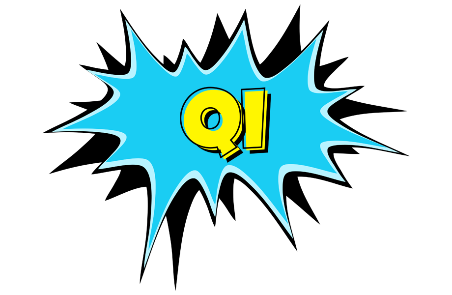 Qi amazing logo