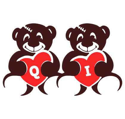 Qi bear logo