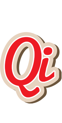 Qi chocolate logo
