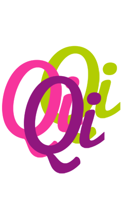 Qi flowers logo