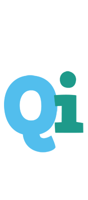 Qi rainbows logo