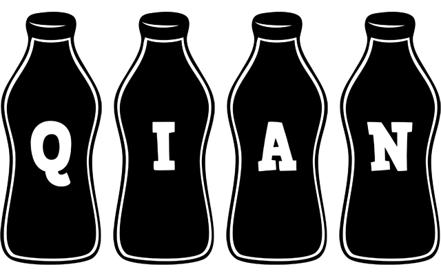 Qian bottle logo