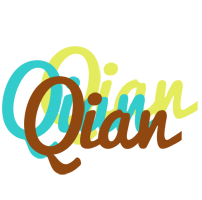 Qian cupcake logo