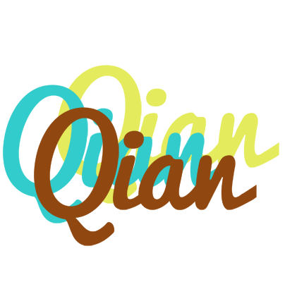 Qian cupcake logo