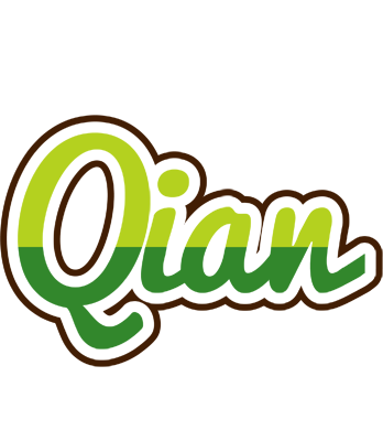 Qian golfing logo