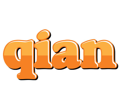 Qian orange logo