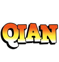 Qian sunset logo