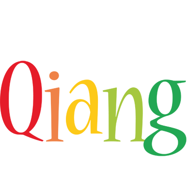 Qiang birthday logo