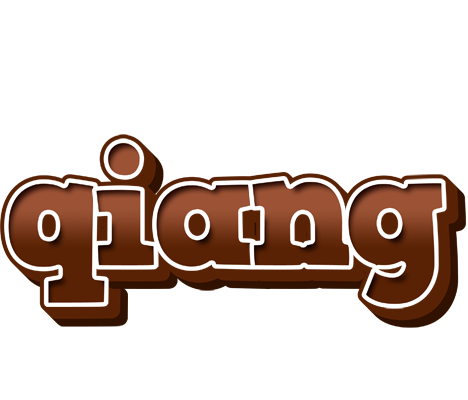 Qiang brownie logo