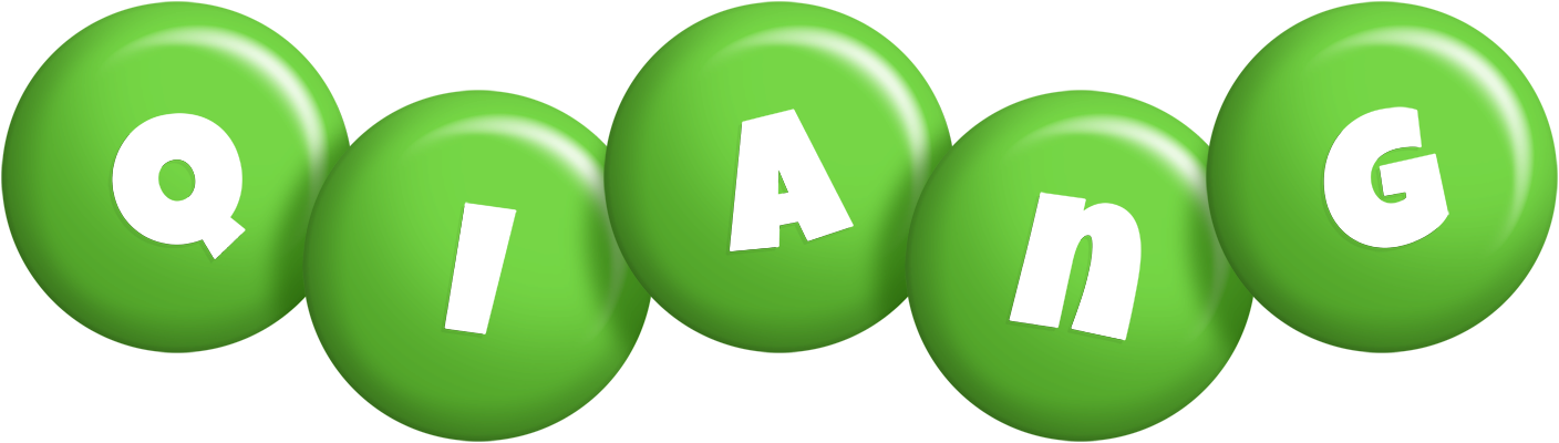 Qiang candy-green logo