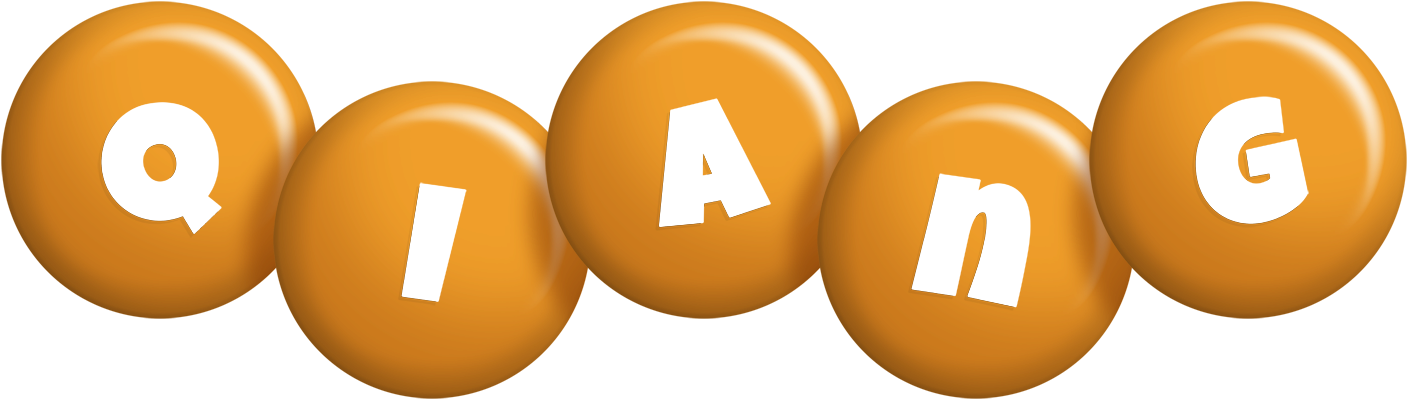 Qiang candy-orange logo