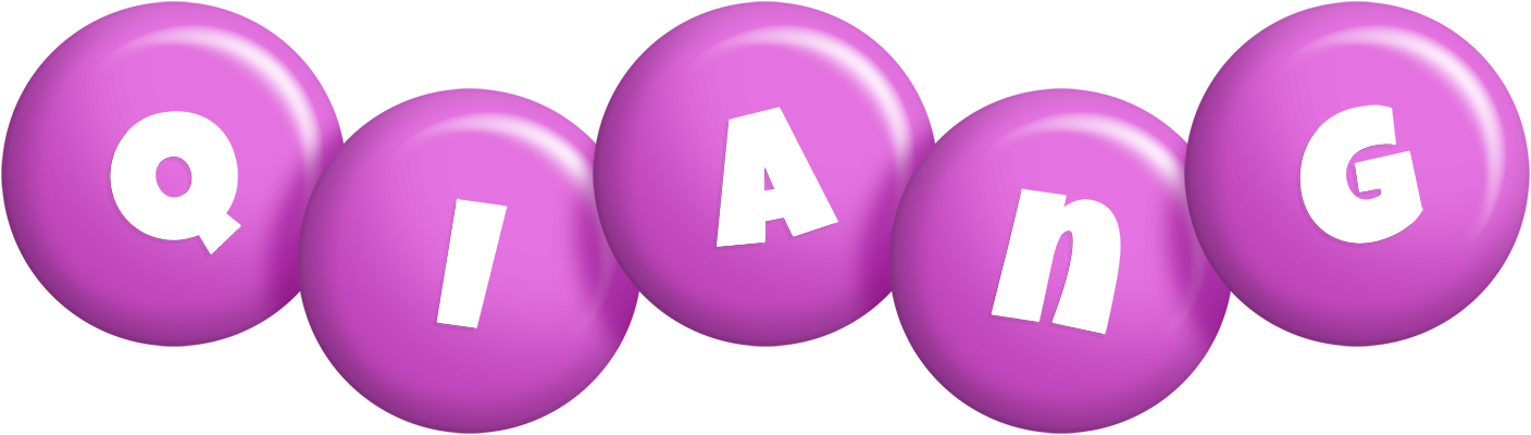 Qiang candy-purple logo