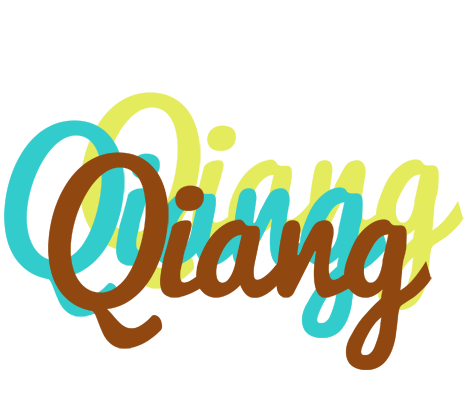 Qiang cupcake logo