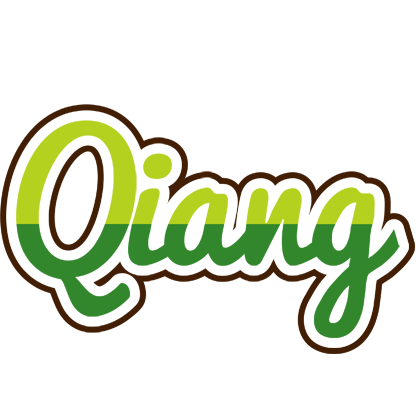 Qiang golfing logo