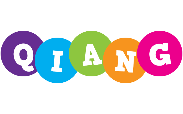 Qiang happy logo