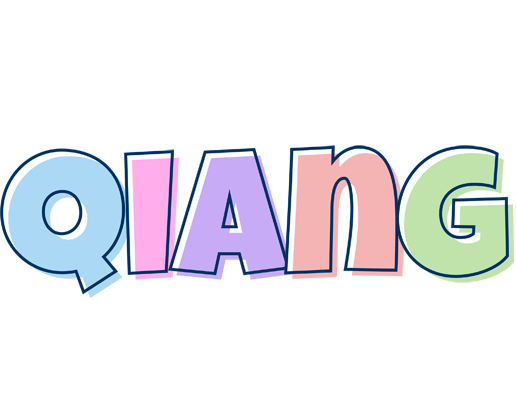 Qiang pastel logo