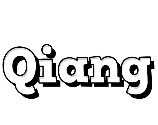 Qiang snowing logo