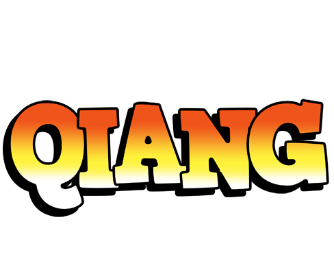 Qiang sunset logo