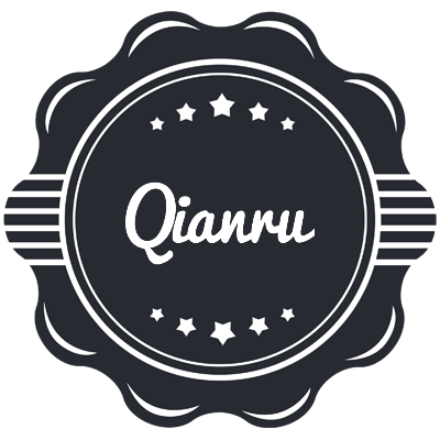 Qianru badge logo