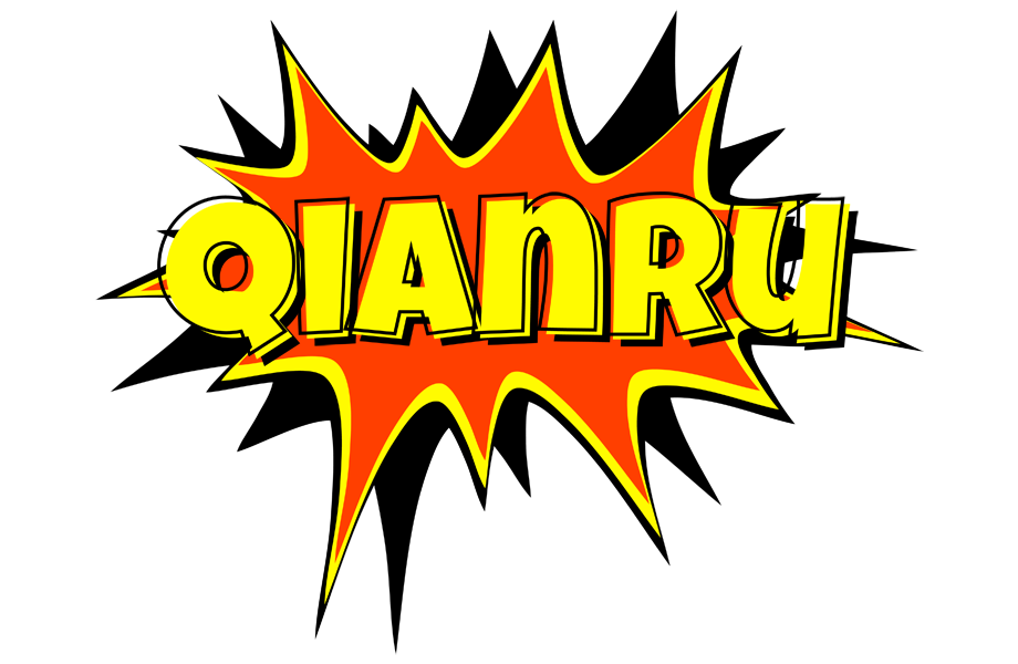 Qianru bazinga logo
