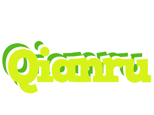 Qianru citrus logo