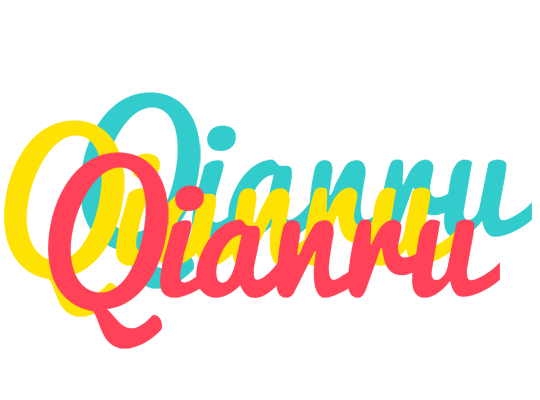 Qianru disco logo