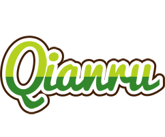 Qianru golfing logo