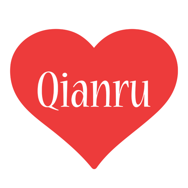 Qianru love logo