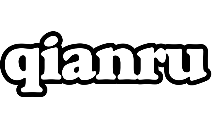 Qianru panda logo