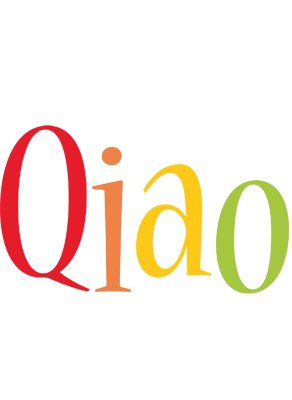 Qiao birthday logo