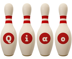 Qiao bowling-pin logo